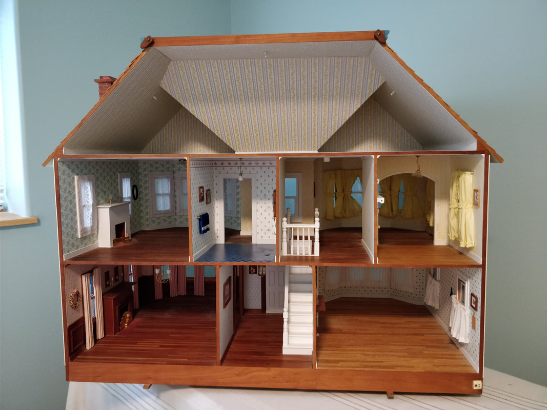 finished dollhouses